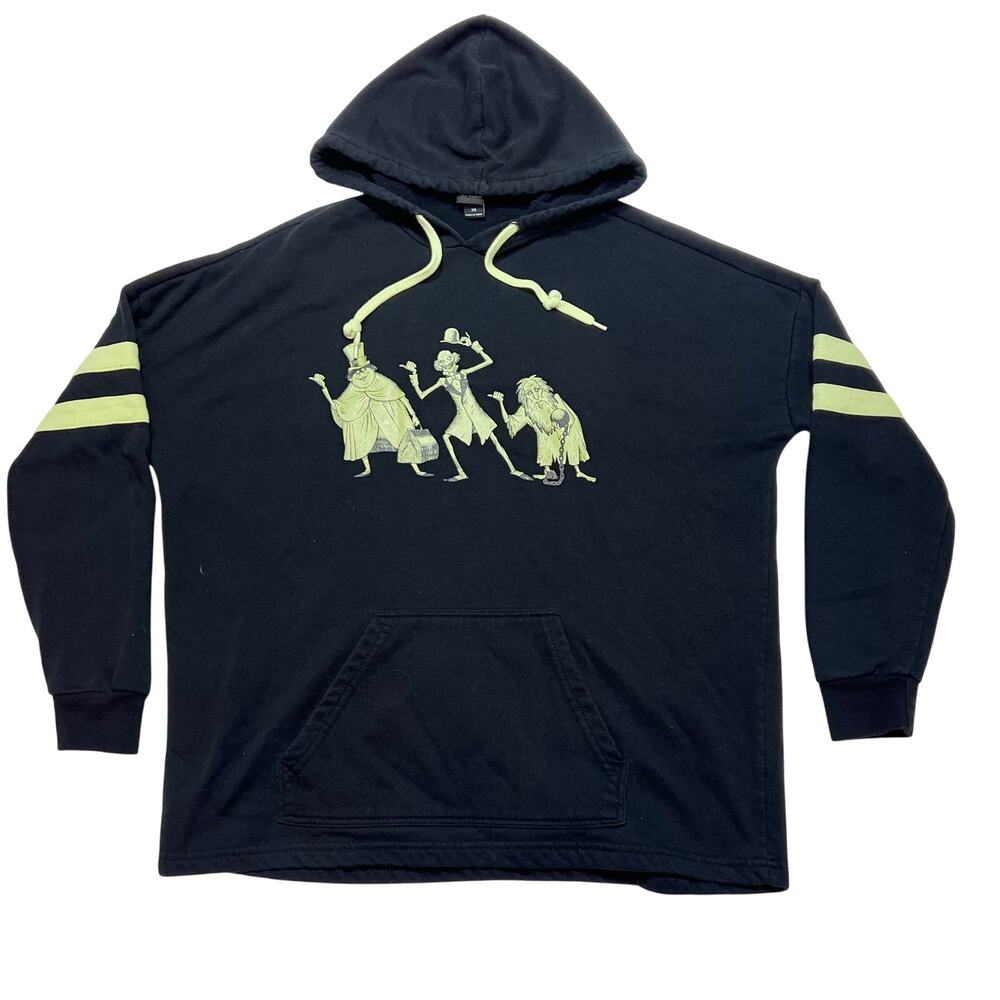 Our Universe x Disney Haunted Mansion Hitchhiking Ghosts Hoodie Sweater XS Glows